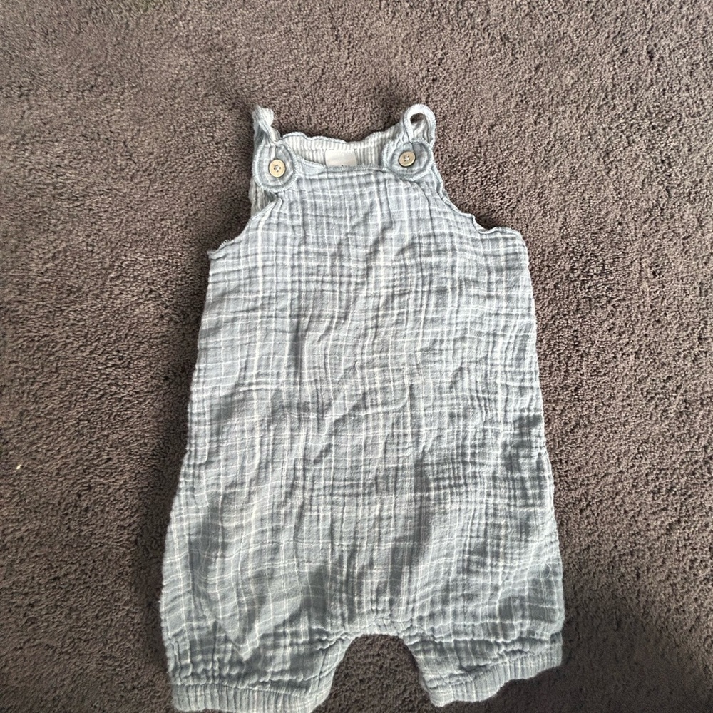 Adorable Gray Kids Romper